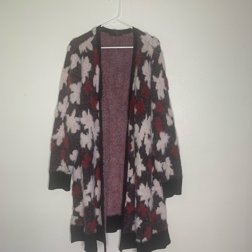 Lane Bryant Soft Fuzzy Cardigan Sz 26/28